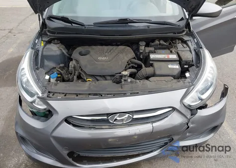 2015 Hyundai Accent Gls из США, поврежденный, VIN KMHCT4AE6FU927202